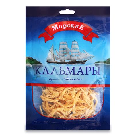Кальмары сушено-вяленые Морские м/у 70г (Ќытай/Китай) купить оптом ...