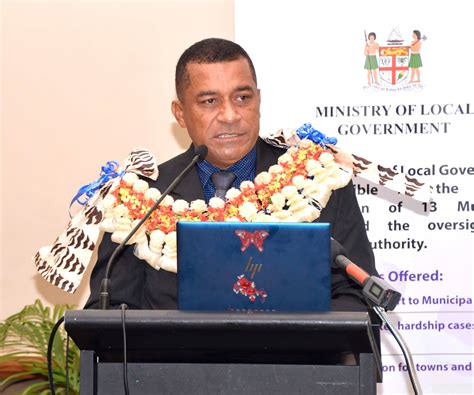 Minister Elected Officials To Replace Administrators The Fiji Times