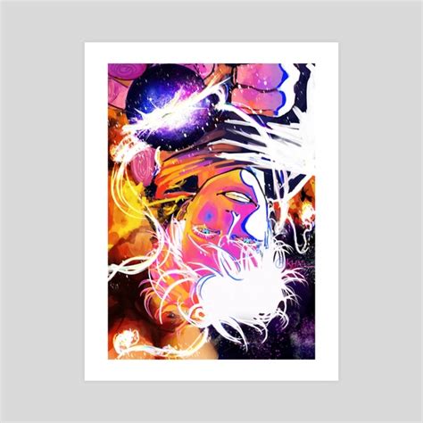 gojo infinity, an art print by KHAD - INPRNT