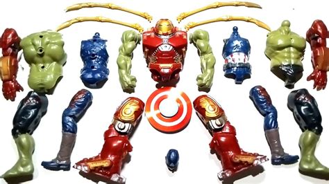 Avengers Assemble Hulk Buster Vs Captain America Vs Hulk Smash Youtube