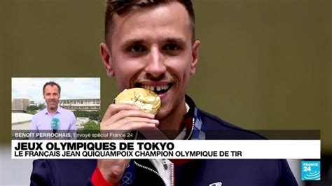 Jo De Tokyo Le Fran Ais Jean Quiquampoix Champion Olympique De Tir Au