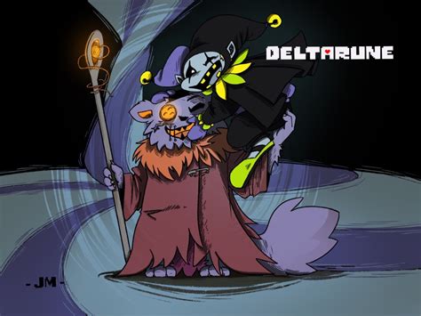 Jus Post It — Deltarune Jevil The Joker And Seam The Joker