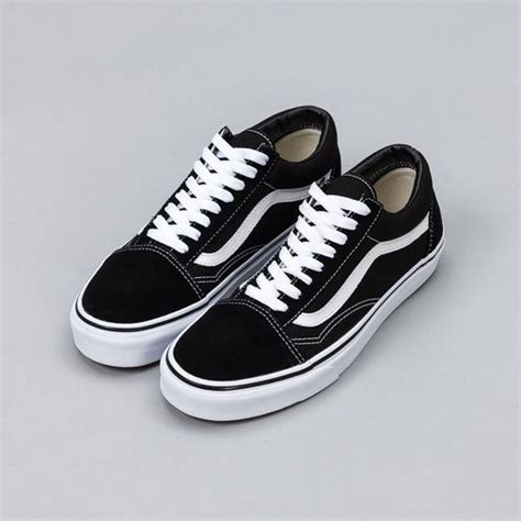 Jual Vans Old Skool Back White Original 100 Bnib Global Market Black