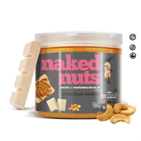 Pasta De Castanha De Caju Chocolate Branco Naked Nuts G Mercadolivre