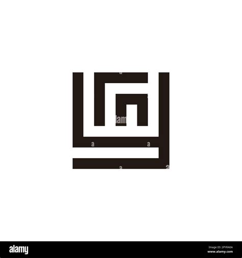 Letter R N And Y Square Geometric Symbol Simple Logo Vector Stock Vector Image And Art Alamy