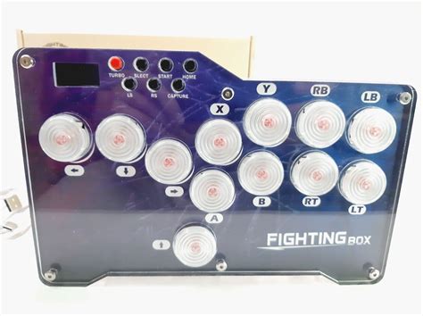 Mini Hit Box Style Fight Controller Arcade Leverless Stick For Ps Ps