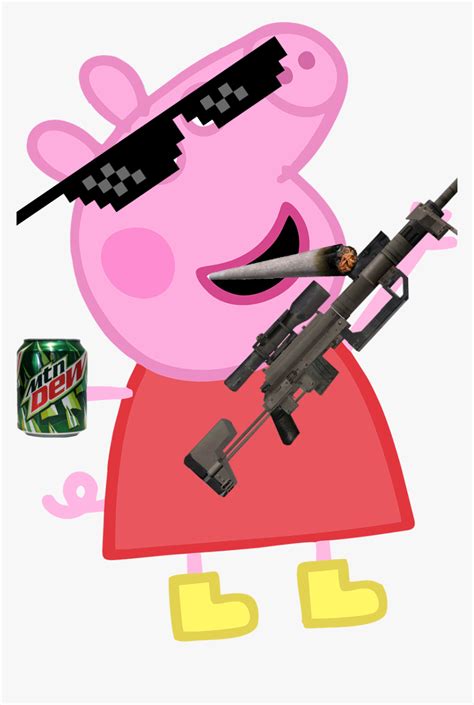 Peppa Pig Smoking - Rain Will