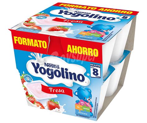 Yogolino Nestlé Postre lácteo de fresa especial para ñiños a partir de