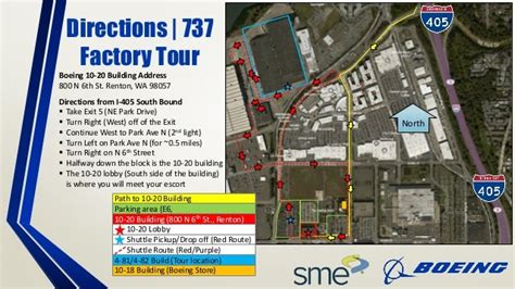 Boeing Renton Factory Map