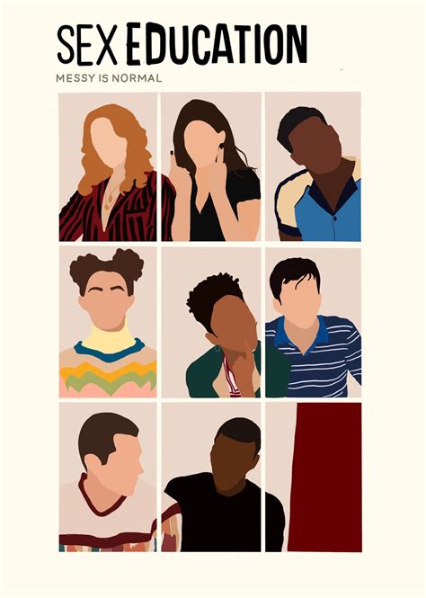 Sex Education Poster Etsy