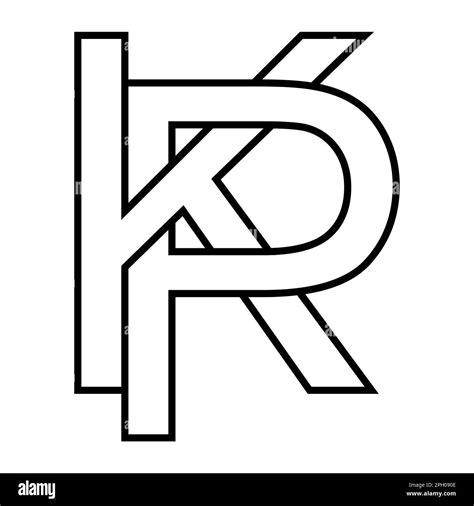 Logo Sign Kp Pk Icon Double Letters Logotype P K Stock Vector Image And Art Alamy