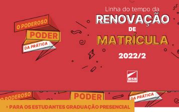 Renovação de matrícula 2 2022 Saiba como realizar o processo sem dor