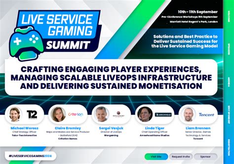 Live Service Gaming Summit | Previous Agenda | Live