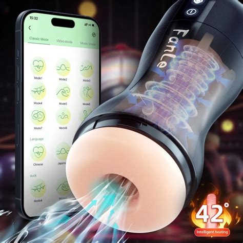 Fanle Automatic Masturbation Cup For Men Sucking Pocket Pussy Handsfree