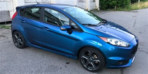 One Of One Liquid Blue Fiesta St For Sale Ford Authority