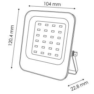 Projecteur Led Smd Chip Osram Mini On W Rgb Dimmable Ip