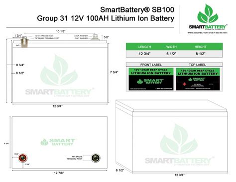 12V 100AH Lithium Ion Battery | Lithium Ion Battery | Deep Cycle | Starting