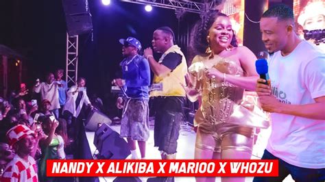 Live Show Ya Nandy Na Alikiba Jana Kidimbwi Waungana Kutangaza Vita