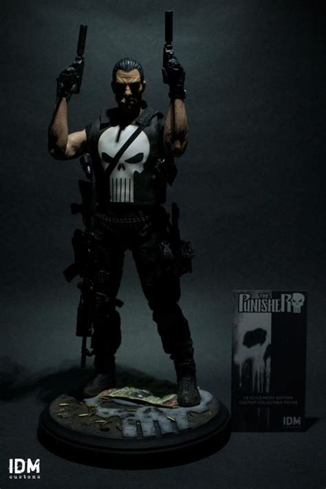 The Punisher By IDM Customs 1 6 Scale 12 Inch Hot Toys Size Action Figure EBay