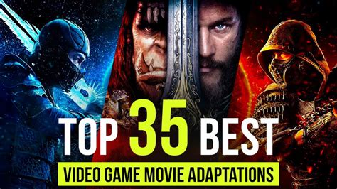 Best Video Game Movie Adaptations Films Based On Video Games Youtube