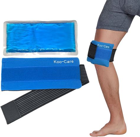 Koo Care Flexible Gel Ice Pack Wrap With Elastic Velcro Strap For Hot