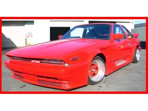 Auctions: red Toyota Soarer GZ10 - Bosozoku Style