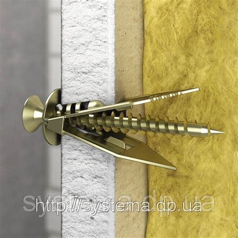 Забивной дюбель для гипокартона 9-13 мм BIS GOLD® WALRAVEN для ...