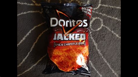 Doritos Jacked Spicy Chipotle BBQ Chips Review YouTube