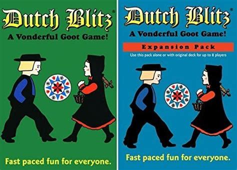 Dutch Blitz Original And Expansion Combo Pack Fast Paced Card Game