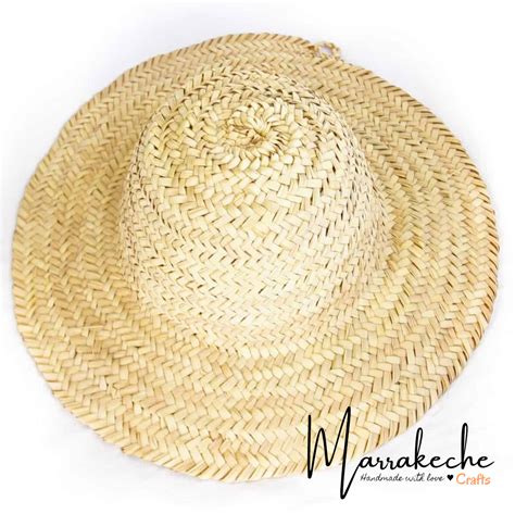 Radiant Moroccan Straw Hats Set Of Handmade In Marrakesh