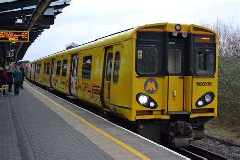 Merseyrail 508108 Seen At Sandhills Station 11th March 201 Will Swain Flickr