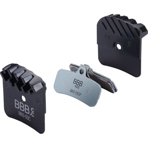 BBB Cycling Discstop Coolfin Brake Pads Shimano Saint BBS 55C Black