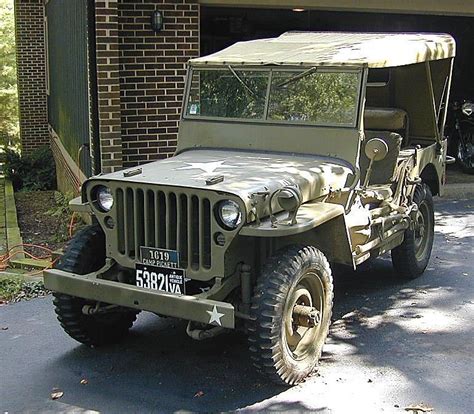 1942 Jeep Willys Mb 22l For Sale