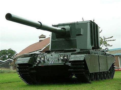 Fv4005 Stage 2 Prototype Armed With The 183mm L4 Gun Capable Of