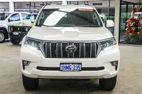 Sold Toyota Landcruiser Prado Gxl In White Used Suv Cannington Wa