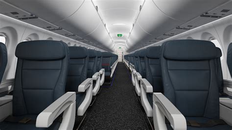 Airbus A220 100 Interior Detallado Aparejado Modelo 3d 329 Max Free3d