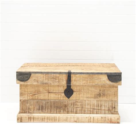 WOODEN TRUNK COFFEE TABLE Hire For Weddings & Events | Hampton Event Hire