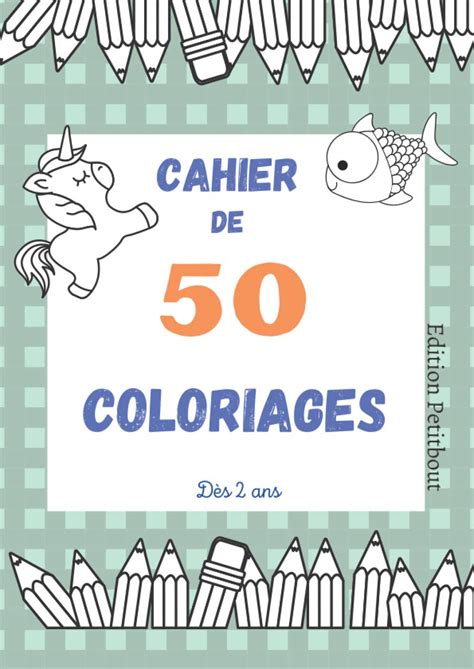 Buy Cahier De Coloriages Format A Pour Des Heures De Coloriages