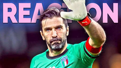 Calcio Berlin Reagiert Auf Das Karriereende Von Gigi Buffon Youtube