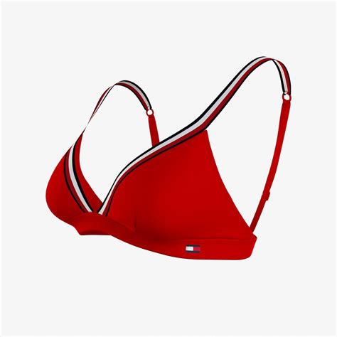 Tommy Hilfiger Triangle Kad N K Rm Z Bikini St Kadin Mayo Bikini Superstep