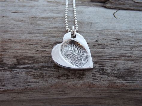 Memorial Jewellery - Fingerprint Memories