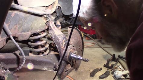 2002 Ford Ranger Upper And Lower Ball Joints Part 1 Youtube