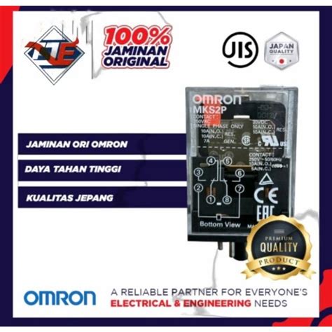 Jual Original Relay Omron Mks P Mk P V Socket Relay Ap