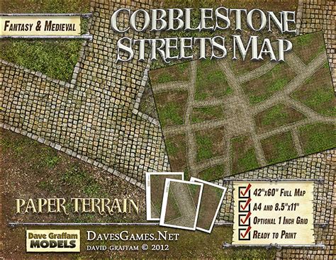 Paving The Streets With Cobblestone Maps From Dave Graffam Ontabletop