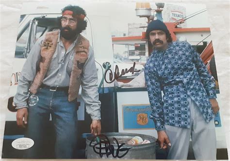 Tommy Chong Cheech Marin Signed Up In Smoke X Photo Jsa Coa