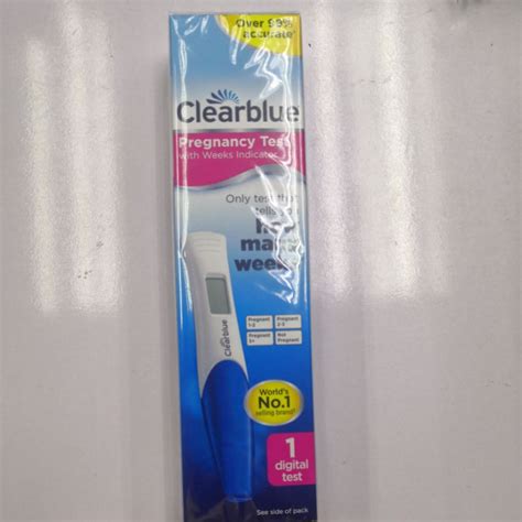 Clearblue Digital Pregnancy Test With Conception Indicator 1s Exp 04 25