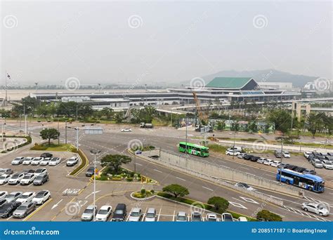 Terminal Seoul Gimpo International Airport in South Korea Editorial ...