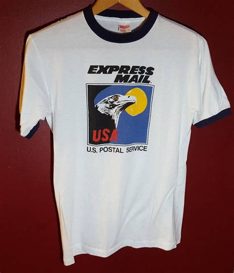 United States Postal Service Express Mail Vintage T Shirt Etsy Vintage Tshirts Shirts T Shirt