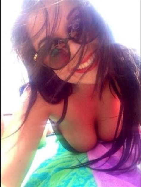 Cleavage On The Beach Porn Pic