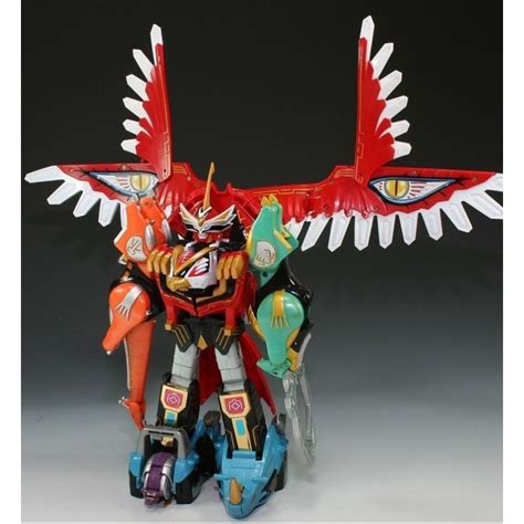 bandai power rangers wild force dx gao icarus isis megazord toy action figures|hellotoys.net